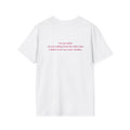 Adele ~ I'm not calling from the other side T-Shirt unisex