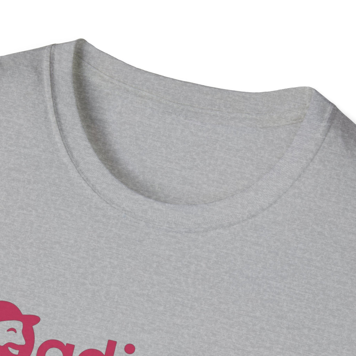 T-Shirt — adjokes Logo Front & “Undiagnosed But Something Ain’t Right” Back