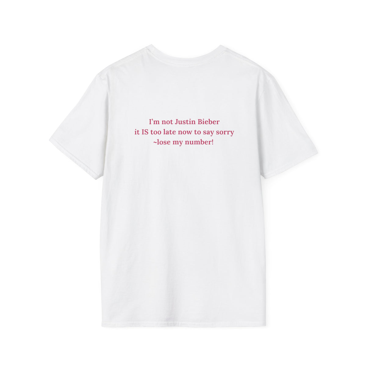 Dad Jokes T-Shirt — "I’m not J Bieber...lose my number" Funny Graphic Tee