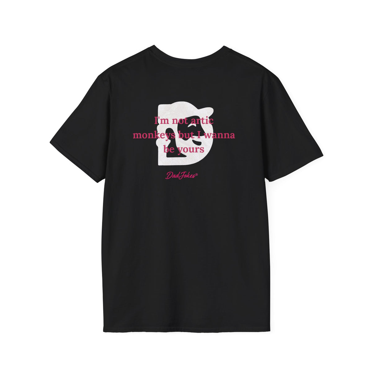 Dad Jokes T-Shirt — "I'm Not Artistic Monkeys But I Wanna Be Yours" Funny Graphic Tee